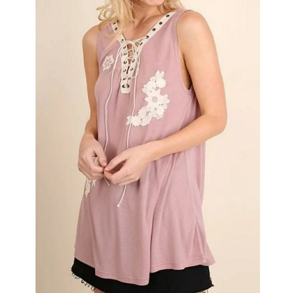 FINAL SALE 🆕🌿BOHO TANK CROCHET TOP🌿 - Picture 2 of 5